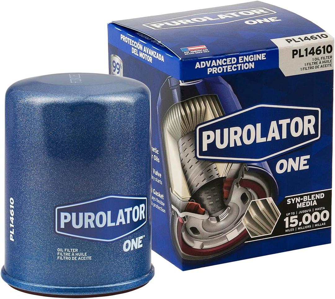 Purolator PL14610 PurolatorONE Advanced Engine Protection Spin On Oil Filter Compatible With Honda CR-V, Accord, Civic, Pilot, Odyssey, HR-V, Fit, Nissan Frontier, TITAN, Xterra, Acura MDX and RDX
