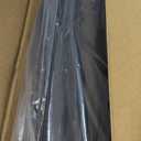 LINGVIDO Waterproof Faux Leather Seat Covers Compatible with 2009-2024 Dodge Ram 1500 2500 3500 Seat Cushion Protector Truck Pickup Crew Quad Cab with Split Bench 40/60(Black+Gray, Full Set Flat Back)