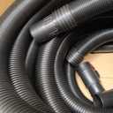 WORKSHOP Wet/Dry Vacs Shop Vacuum Accessories WS25022A Extra Long Hose Attachment, 2-1/2-inch x 20-feet Locking Hose for Wet Dry Shop Vacuum Cleaners