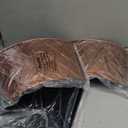 Lanpn Metal Christmas Tree Collar 28 inch, Christmas Tree Ring Collar for Medium Xmas Stand Cover Real Artificial Trees Indoor Outdoor Decoration (Bronze, Diamond)