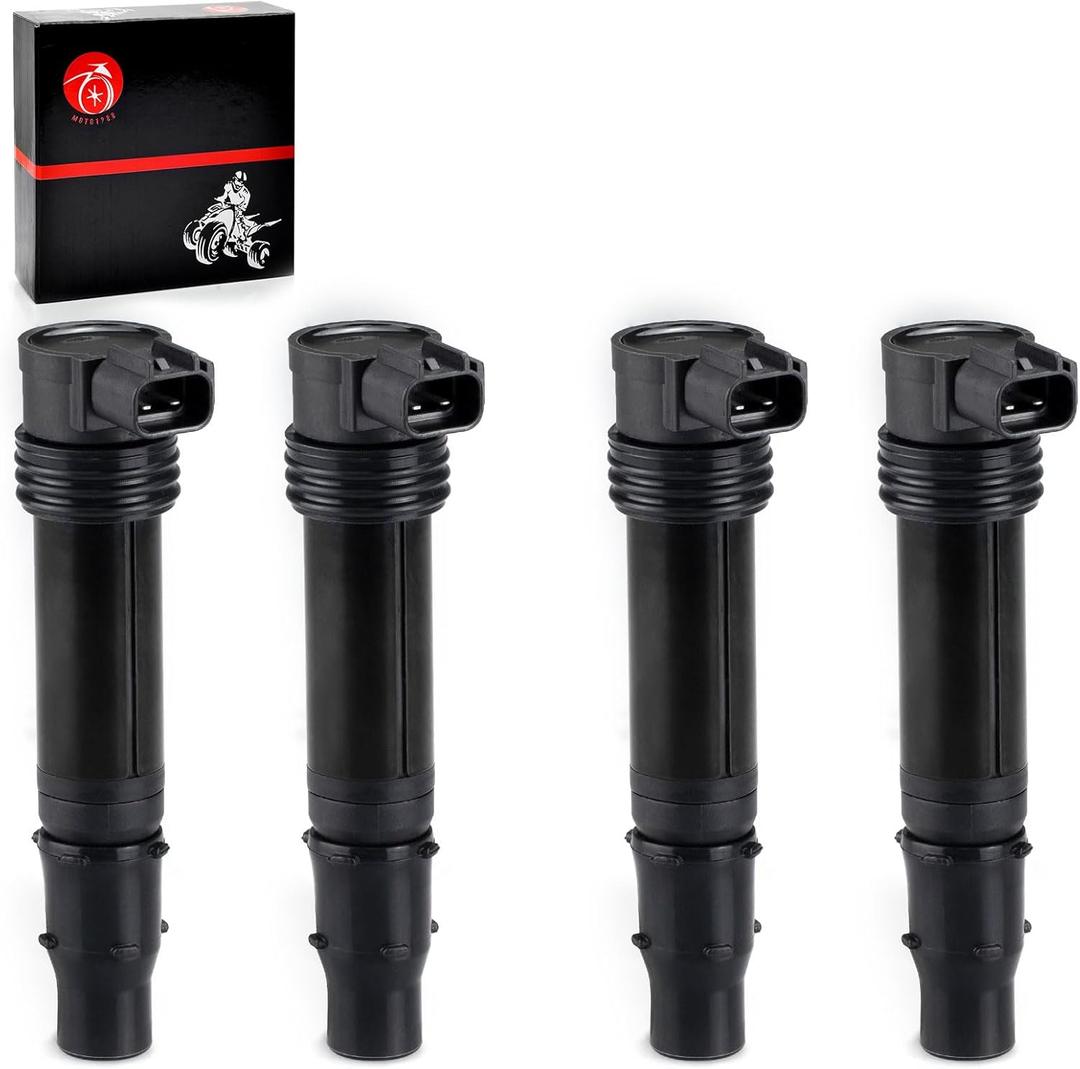 4 pcs Ignition Coils for Kawasaki Ninja ZX600 ZX-6RR ZX-6R 2003-2018 21171-1282 21171-0021