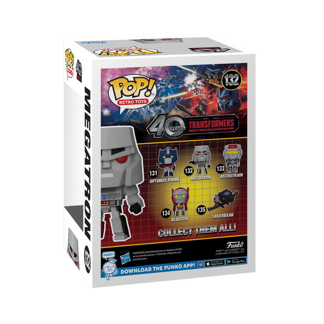 Funko Pop Retro Toys: Transformers: Generation 1-40th Anniversary, Blaster - Collectable Vinyl Figure - Gift Idea - Official Merchandise - Toys for Kids & Adults - Action/Adventure Fans