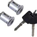 1 Set Door Lock Cylinder Kit Compatible with Freightliner FLD 112 120 Century Cascadia Classic