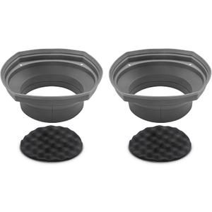 2 x RECOIL SPB69 Foldable Silicone 6x9” Universal Car Speaker Baffle