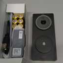 Aqara Smart Doorbell Camera G410 with Chime, 2K, HomeKit Secure Video, 2-Way Audio, Built-in Matter Hub, Wireless/Wired, Supports Apple Home, Alexa, Google, Home Assistant, 2.4G/5GHz Wi-Fi, Black