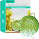 Refrigerator Deodorizer Odor Eliminator, Last for 10 Yeas Fridge Deodorizer Compact Fridge Freshener Deodorizer More Effective Than Baking Soda Bamboo Air Purifying Bags,Grass Green