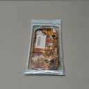 Compatible with iPhone 16 Case,Dual-Layer Protection, Hard Shell with Silicone Interior,Slim Scratch Resistant Shockproof for Woman Men Pearl Orange Gold Abalone Shell