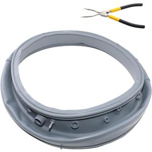 WF45K6200AW/A2 WF45K6200AZ WF45M5500AW/A5 Door Boot, for Samsung Washer Gasket DC97-16140P DC97-19755A Samsung Washer Inner Seal wf50k7500av/a2 wf45k6200a2 wf45k6200aw