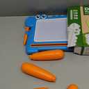 AiTuiTui Magnetic Drawing Board Toddler Toys Gift for Girls Boys, Color Sketch Writing Scribble Doodle Pad Travel Games, Educational Learning Kids Toys for Birthday or Valentine (Blue)