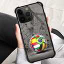 ZHEGAILIAN for iPhone 14 Pro Case, Military-Grade Protection, All-Around Shockproof Corners, Anti-Scratch Phone Case for iPhone 14 Pro - World of Soccer