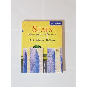 Stats: Modeling the World Nasta Edition Grades 9-12