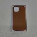 Apple iPhone 12 and iPhone 12 Pro Leather Case with Magsafe - Saddle Brown