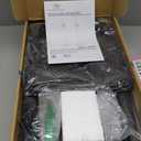 Rfiver Upgraded 45 Swivel Speaker Stands Pair for Surround Sound, Heavy Duty 28 Inch Bookshelf Speaker Stand Each Holds 22lbs Large Speaker, Floor Speaker Stand Built-in Cable Management, 1 Pair (Black)