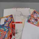 Gloween Valentines Boxes and Cards for Kids Classroom School Exchange, Great Valentines Day Gifts Party Favors for Boys Girls (1 Claw Machine Box, 32 Valentine Cards, 1 Teacher Card, Doll not Included)