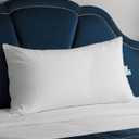 King Size White Goose Down Pillow, 800+ Fill Power - Support for All Sleeping Positions (Back, Side, Stomach) with Pillowcase - Hotel Collection Style for Home, Guest Room, 20x34 Inches, 1 Pack