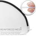 Premium Laundry Mesh Bag for Shoes or Sneaker, Multi Protection Wash Laundry Net With Durable Zipper Laundry Bag for Travel - 2 Set14x7.8x7.8 Inches