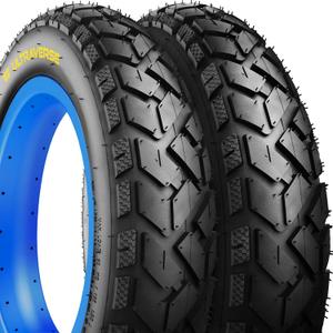 ULTRAVERSE 20x4 E-Bike Fat Tire - Robust, High-Performance 20inch Fat Tyre for MTB and Ebikes, Durable All-Terrain Directional Tread, Superior Density for Street & Trail Adventures-2 Unit (20x4.0)