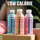 BODYARMOR Lyte Sports Drink Low-Calorie Sports Beverage, Strawberry Banana, Coconut Water Hydration, Natural Flavors with Vitamins, Potassium-Packed Electrolytes, Perfect for Athletes, 16 fl oz Bottle (Pack of 12)