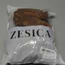 ZESICA Womens Summer Boho Floral Midi Dress 2026 Casual Short Sleeve Square Neck Flowy Beach Vacation Long Dress (Small, Caramel)
