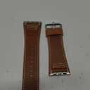 Wristitani Leather Bands Compatible with Apple Watch Strap 49mm 46mm 45mm 44mm 42mm 41mm 40mm for Men, Top Genuine Leather Replacement Straps for iWatch Ultra3/2/1 SE3/2/1 Series 11 10 9 8 7 6 5 4 3 (Dark Brown/Silver Buckle)