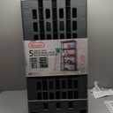 Sterilite 5 Shelf Unit, Heavy-Duty Shelving Storage Rack for Home and Garage, Gray - Multipurpose Plastic Organizer Shelves for Smart Organization