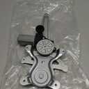 A-Premium Rear Right Power Window Regulator with 6-Pin Connector Motor Compatible with Lexus RX330 2004-2006, RX350 2007-2009, RX400h & Toyota Camry 2002-2006, with Anti-Clip Function