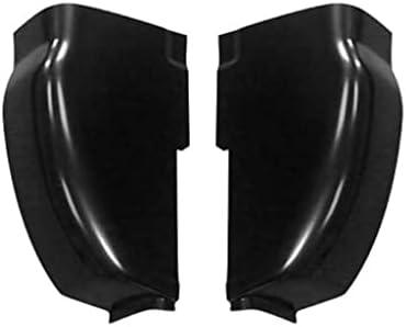 For Ford F-250/F-350 Super Duty 1999-2016 Cab Corner Driver and Passenger Side | Pair | Rear Door | Super Cab | Replacement For RRP1503, 615343652931, RRP1504, 615343652924 Metal Bent