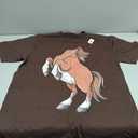 Horse Shirt Adult Kids Men Women Body Horse Costume T-Shirt L