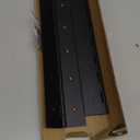 Heavy Duty Piano Hinge 12 Inch x 3 Inch Width, True 0.060'' Thick Stainless Steel Black Piano Hinge for Heavy Duty Cabinet, Door, Toolbox, Wooden Box, Metal Plate, Furniture, Industrial Project