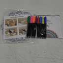 Hula Home Stained Glass Mandala Art Kit - DIY Window Clings with Markers, 10 Suncatchers - Perfect Hobby for Adults, Kids, Teens & Seniors - Ideal Gift for Beginners, Women & Elderly