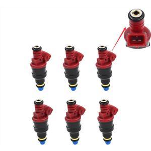 WFLNHB 6Pcs Upgrade Fuel Injectors Kit Replacement for Ford Ranger 4.0L V6 19931996 0280150931