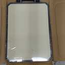 SNOWCLAD Stainless Steel Cutting Board,Double Sided Steel Bread Boards for kitchen,Stainless Steel/Wheat straw pp Large Board for meat,non toxic Chopping,16 * 11 Inch,Dishwasher Safe