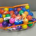 Vanland Ball Pit Balls for Baby and Toddler Phthalate Free BPA Free Crush Proof Plastic - Multicolored Pit Balls in Reusable Play Toys for Kids with Storage Bag (Bright Colors)