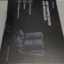 Nekteck Leg Compression Massager for Circulation and Relaxation, FSA Eligible Foot and Calf Massage Machine 2 Modes 3 Intensities with Hand-held Controller for Pain Relief, HSA Adjustable Leg Wraps