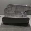 Yimobra 3 Pieces Memory Foam Bath Mat Set with U-Shaped Toilet Rug - Non Slip Super Soft Absorbent Quick Dry Bathroom Rugs for Bathtub, Vanity & Toilet Base, Gray (44''x24'' + 31.5''x20'' + 24''x20'', Grey)