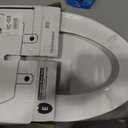 KOHLER 20110-0 Brevia, Slow Close Toilet Seat, Elongated Toilet Seat, Grip-Tight Bumpers Quick-Attach Hardware, White