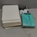 26 Pack Small Dry Erase Boards Classroom Pack 12 x 9 Inch Double Sided Mini White Boards Dry Erase LapBoards for Teacher Supplies with 26 Erasers and 26 Markers