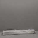 LazBlinds No Tools No Drill Cordless Roman Shades for Windows, Blackout Thermal Insulated UV Blocking Window Blinds, Room Darkening Fabric Blinds for Indoor Windows, 26'' W x 64'' H, Off White