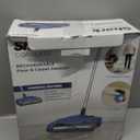 Shark Rechargeable Floor Sweeper, Motorized Brushroll, Compact Swivel Design, Easy-Empty Dust Cup, 10" Cleaning Path, Powerful Debris, Dust & Pet Hair Pickup, for All Floor Types, Blue, V2700Z