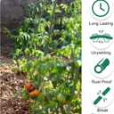 Garden Stakes 30 Inches Steel Plant Stakes Tomato Stakes Pack of 25