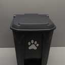 Outdoor Trash Can Dog Poop Bin Dog Waste Trash Can Pet Outside Garbage Can