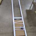 PetSafe Sliding Glass Pet Door - No-Cut DIY Install Doggy Door for Renters - Aluminum Frame - Adjustable Height 91 7/16" to 96" - Ideal for Large Dogs Up to 100 lb - White