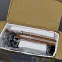 Yoobure End Table with Charging Station, Flip Top Side Table with USB Ports and Outlets, Sofa Couch Table Bedside Table for Living Room Bedroom, Narrow Nightstand with Storage Shelves for Small Space (Berry Brown)