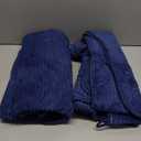 ZatreckI Luxury Extra Large Bath Towels Super Soft Highly Absorbent Microfibers Quick Dry Bath Towels Large for Bathroom (Navy Blue, 2Piece(60"x30")