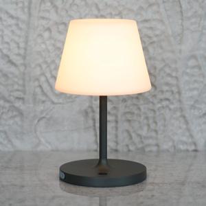 Outdoor Table Lamp/Cordless USB Rechargeable 4000mAh / 2700K LED/Touch Dimmable/Portable Battery Operated / IP44 Waterproof/PE Shade/Bedroom Dinning Camping Patio (9.6in, Dark Grey) Outdoor Table Lamp/Cordless USB Rechargeable 4000mAh / 2700K LED/Touch Dimmable/Portable Battery Operated / IP44 Waterproof/PE Shade/Bedroom Dinning Camping Patio (9.6in, Dark Grey)