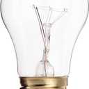 Satco S3720 130V Medium Base 40-Watt A15 Light Bulb, Clear