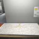 GAIDUOMAI Black and White Abstract Wall Decor Gold Foil Canvas Wall Art Graffiti Art Work Wall Pictures for Living Room Home Office 29"x58" Large Size