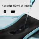 TIICHOO Period Underwear for Women Heavy Flow Soft Menstrual Panties Teens Ladies Leakproof Incontinence 5 Pack. L Size