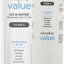 everydrop Value by Whirlpool Ice and Water Refrigerator Filter 4, EVFILTER4, Single-Pack