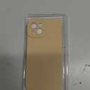 Magnetic for iPhone 15 Case with Screen Protector - Wireless Charging Compatible - Upgraded Camera Protection - Silicone Shockproof Protective Phone Case for iPhone 15 6.1" - Latte Color